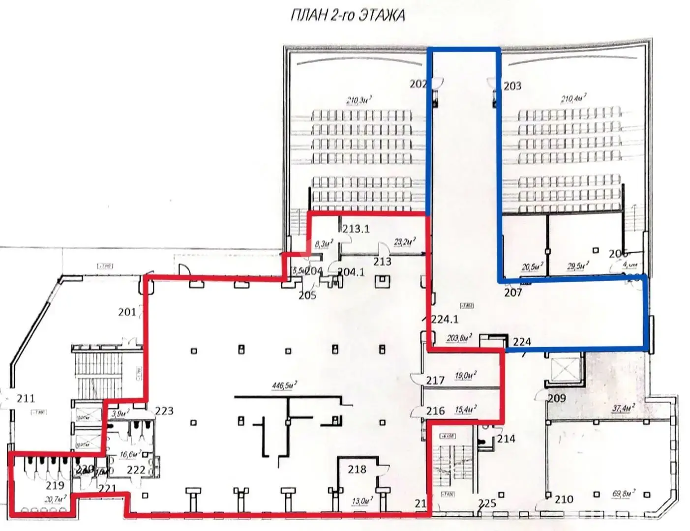 Аренда офиса на ул. Янки Лучины, д. 5 в Минске, 14412BYN, код 16715 - фото 2