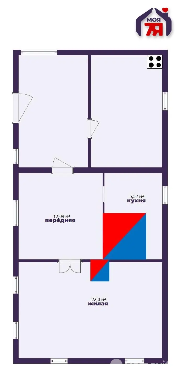 коттедж, Кривичи, ул. Южная 