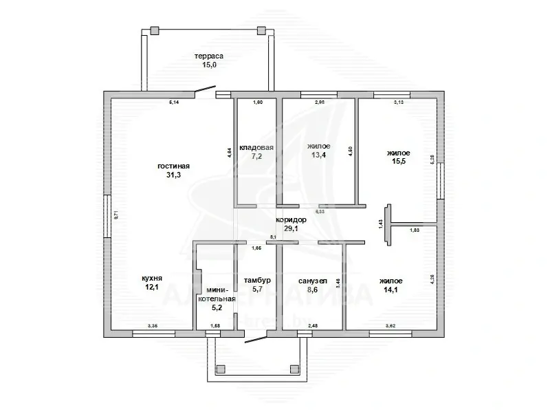 коттедж, Заказанка,