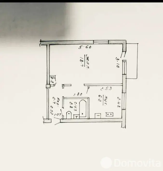 Снять 1-комнатную квартиру в Могилеве, ул. Сурганова, д. 5, 800BYN, код 148547 - фото 19