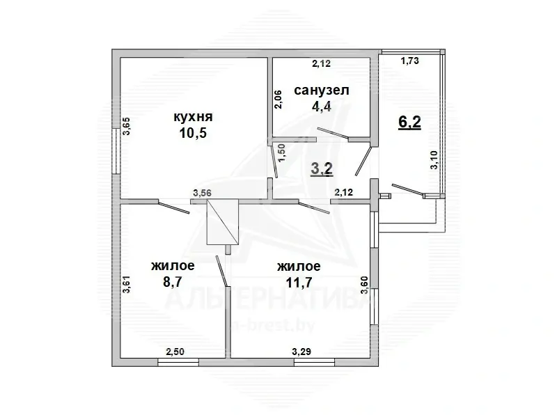 Стоимость продажи коттеджа, Шпитали, 