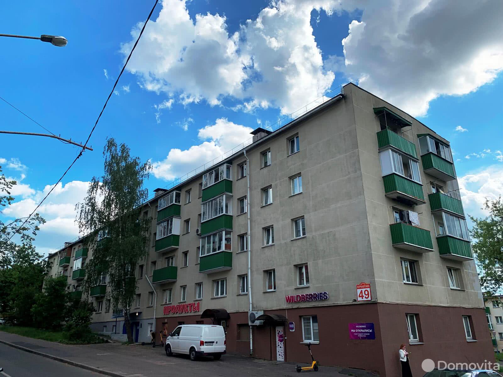 Купить 2-комнатную квартиру в Минске, ул. Лермонтова, д. 49, 54000 USD, код: 1015987 - фото 1