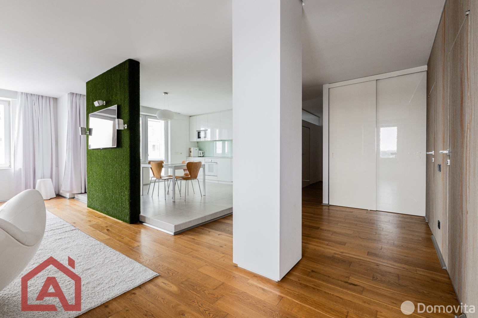 Снять 3-комнатную квартиру в Минске, пер. Червякова, д. 61, 1200USD, код 149933 - фото 18