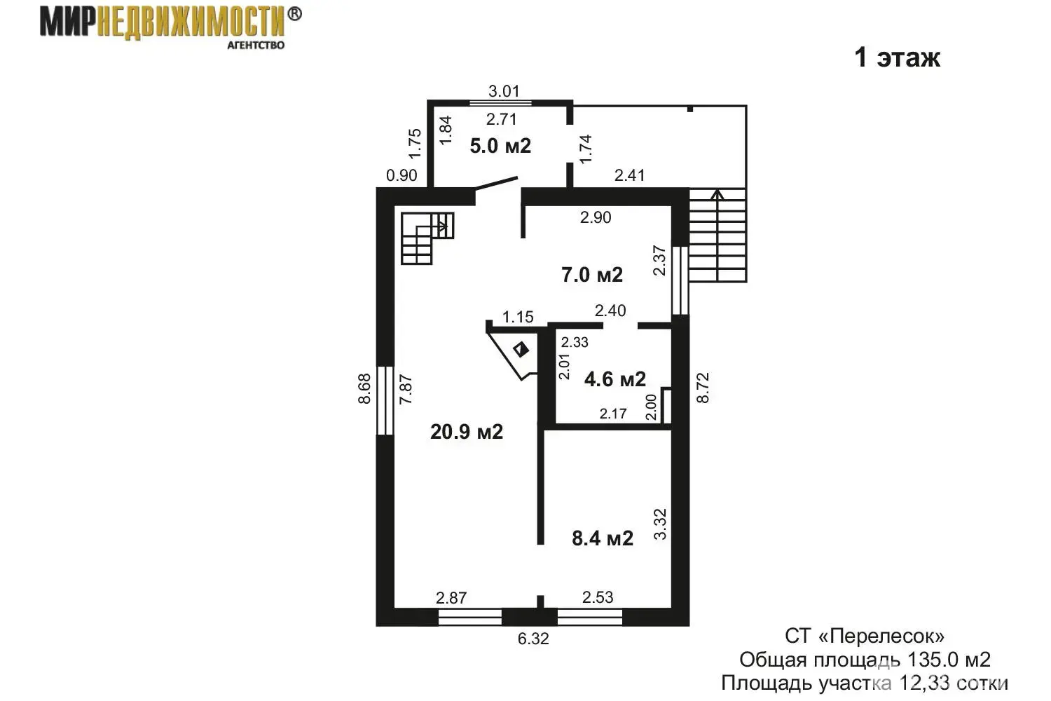 Продажа 3-этажной дачи в ПЕРЕЛЕСОК Минская область, 113000USD, код 184674 - фото 44