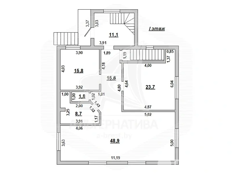 Купить 1-этажную дачу в Вымпел УВД Брестская область, 55000USD, код 181215 - фото 13