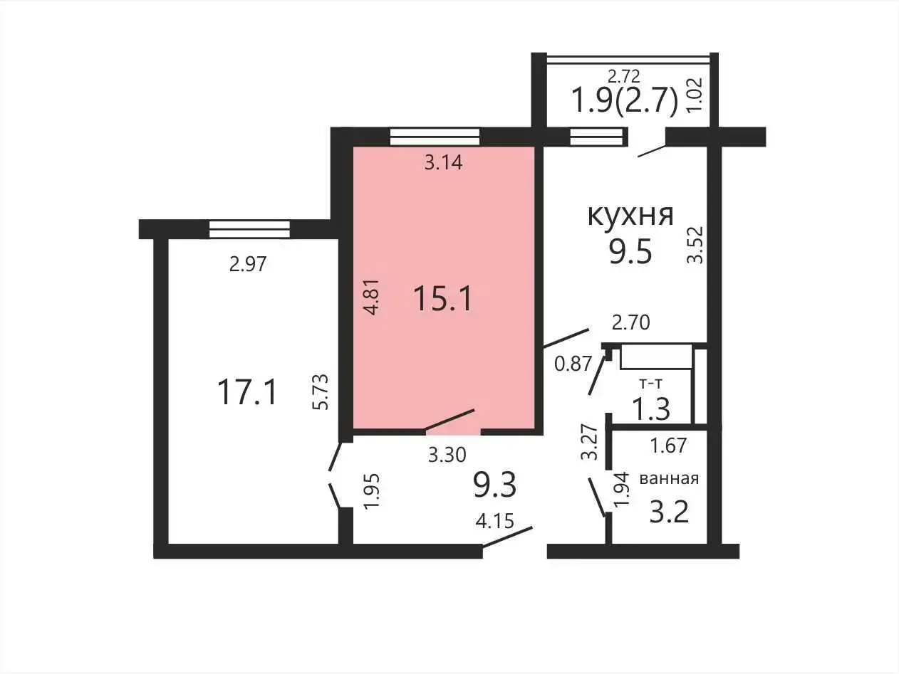 купить комнату, Михановичи, ул. Советская, д. 31