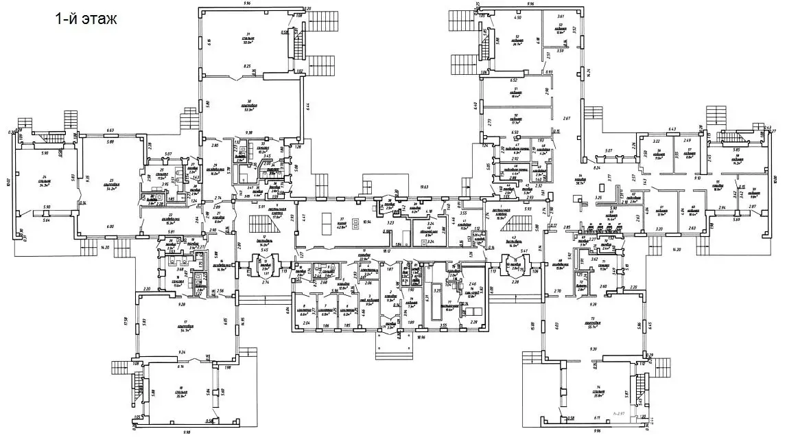 Снять офис на ул. Некрасова, д. 31 в Минске, 1800EUR, код 15744 - фото 30