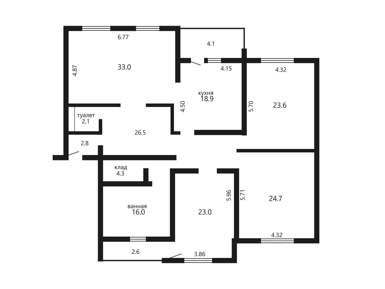 Продажа 4-комнатной квартиры в Копище, ул. Подгорная, д. 67, 259000 USD, код: 998912 - фото 2