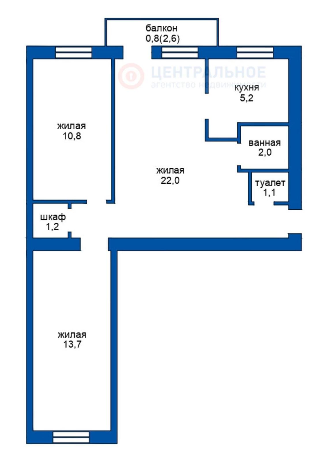 Купить 3-комнатную квартиру в Борисове, пр-т Революции, д. 25, 48000 USD, код: 1062917 - фото 4