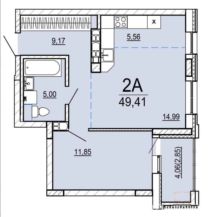 Стоимость продажи квартиры, Минск, ул. Нововиленская, д. 63