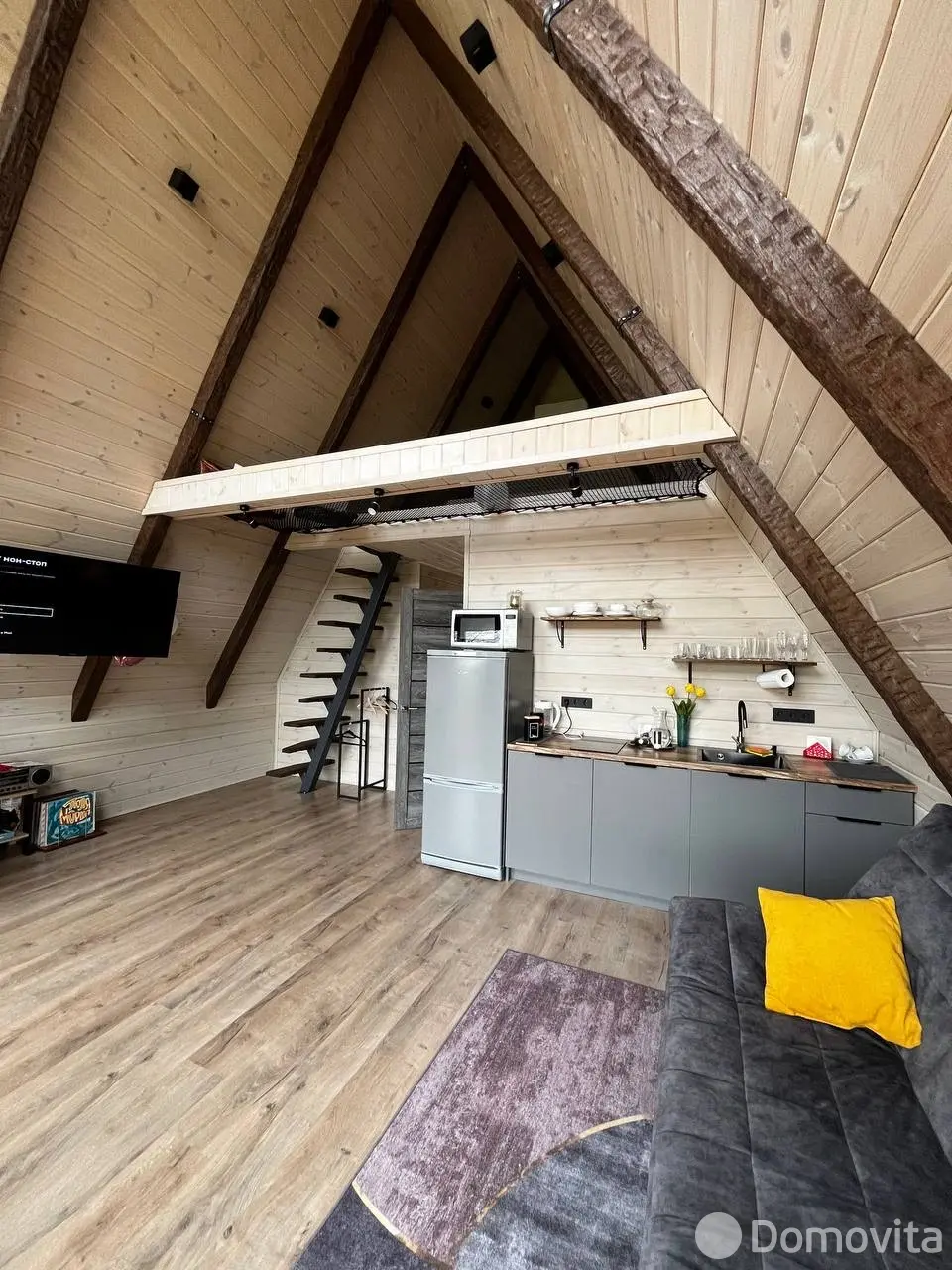  Коттедж A-frame_Minsk_Grini на сутки в Гринях , 250BYN, код 1274 - фото 3