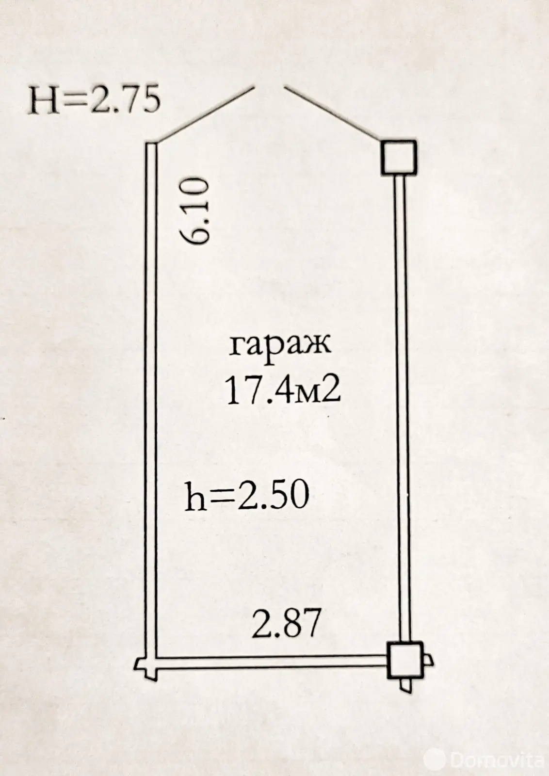 Цена продажи гаража, Минск, ул. Володько, д. 30