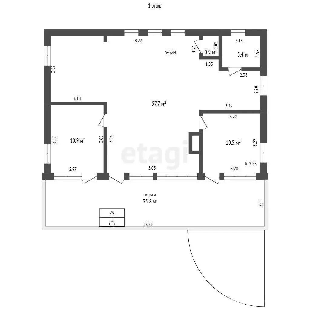 Купить 1-этажную дачу в Виола Минская область, 134900USD, код 185696 - фото 47