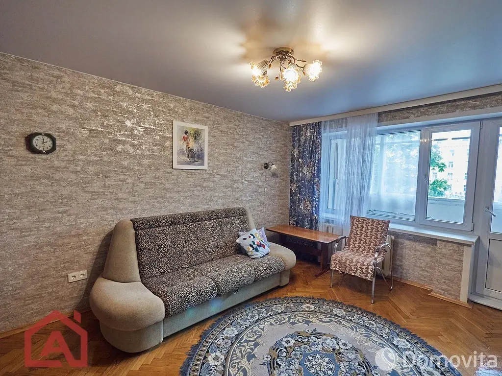 квартира, Минск, ул. Чкалова, д. 1, стоимость аренды 1 067 р./мес.