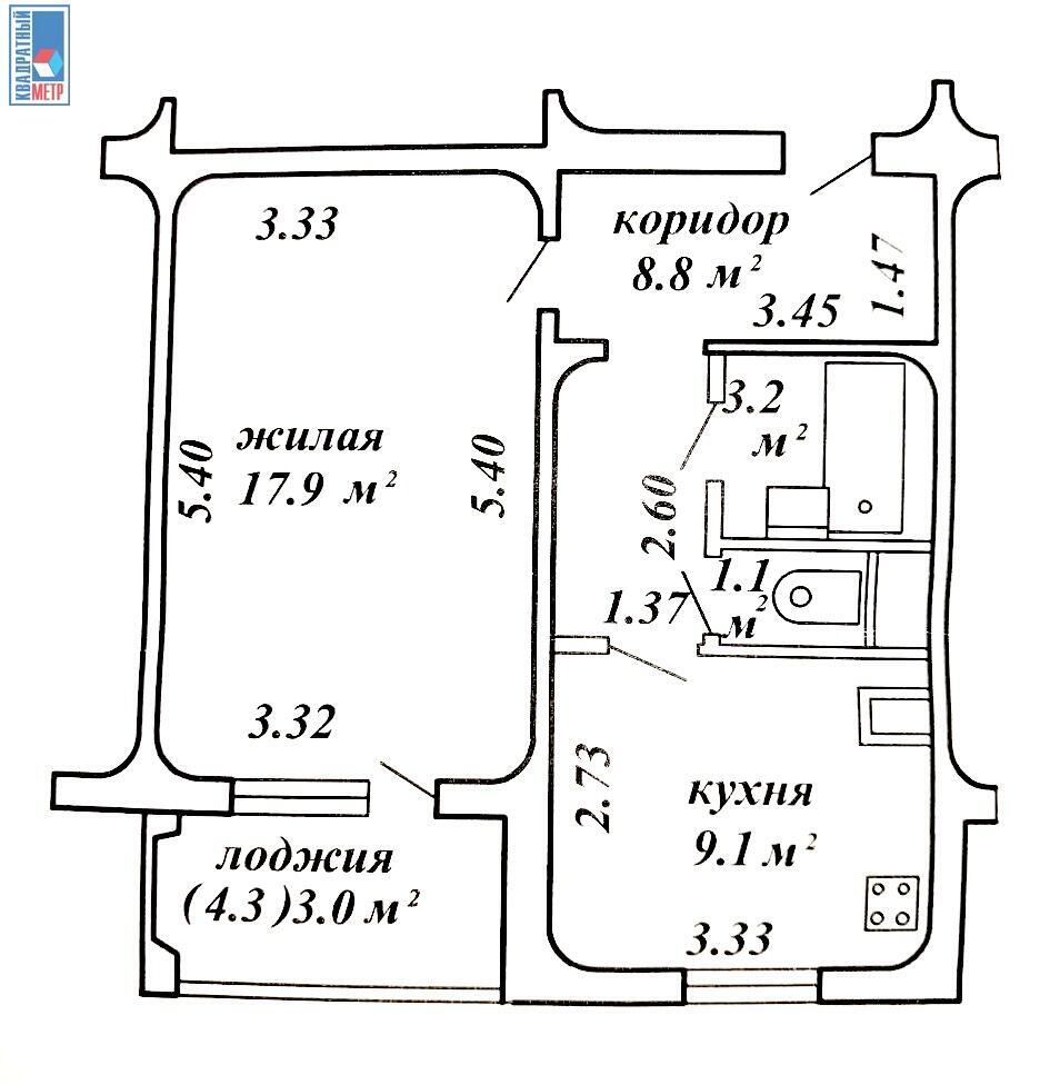 квартира, Минск, ул. Алеся Гаруна, д. 30 