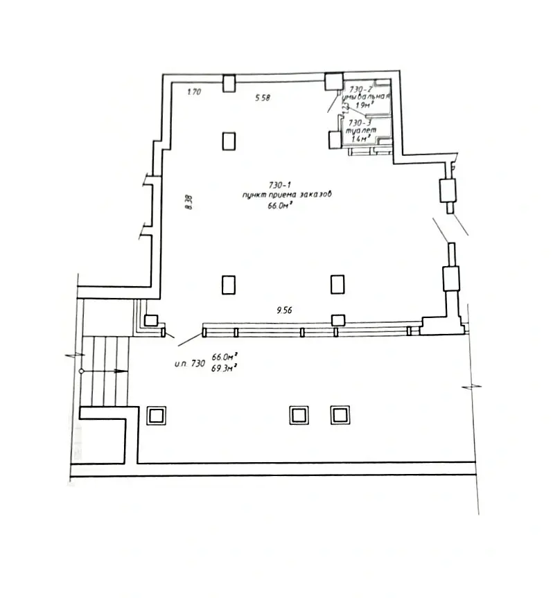 Аренда торговой точки на пр-т Дзержинского, д. 11 в Минске, 3150BYN, код 968723 - фото 16