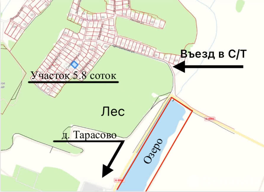 участок, Тарасово, 