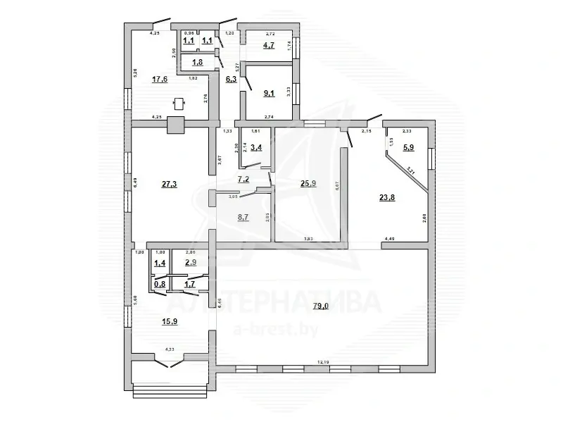 Купить торговую точку в Домачево, 497488BYN, код 998905 - фото 14