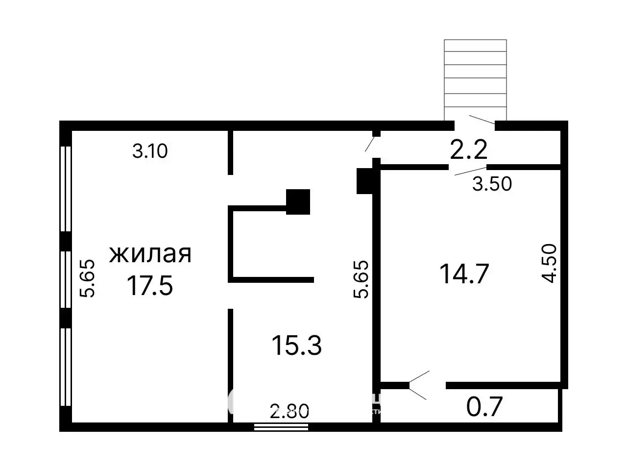 Стоимость продажи коттеджа, Малое Залужье, ул. Центральная