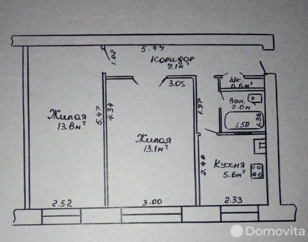 Продажа 2-комнатной квартиры в Жлобине, ул. Первомайская, д. 36, 28000 USD, код: 947856 - фото 1