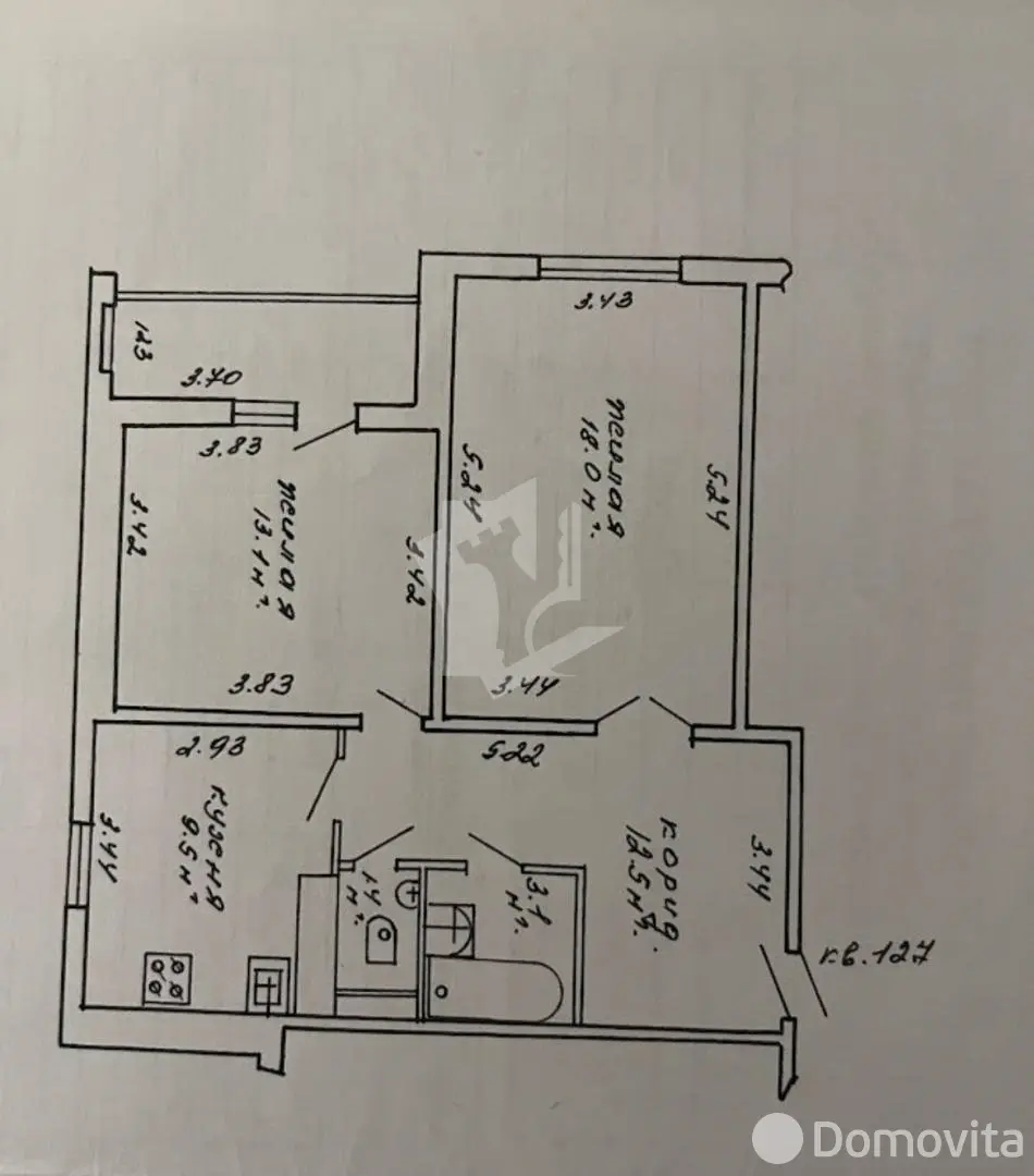Снять 2-комнатную квартиру в Минске, ул. Филимонова, д. 14, 600USD, код 148564 - фото 16