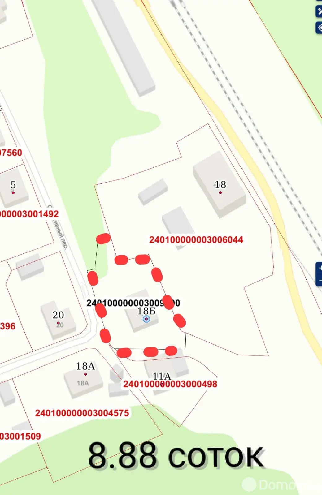 Купить земельный участок, 8.9 соток, Витебск, Витебская область, 15990USD, код 571076 - фото 24