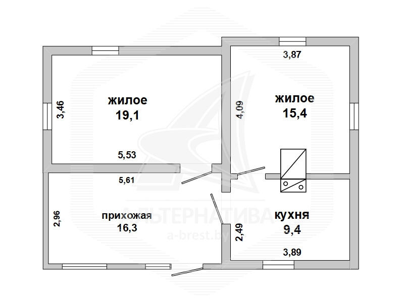 Продажа 1-этажного коттеджа в Бресте, Брестская область , 33000USD, код 625354 - фото 3