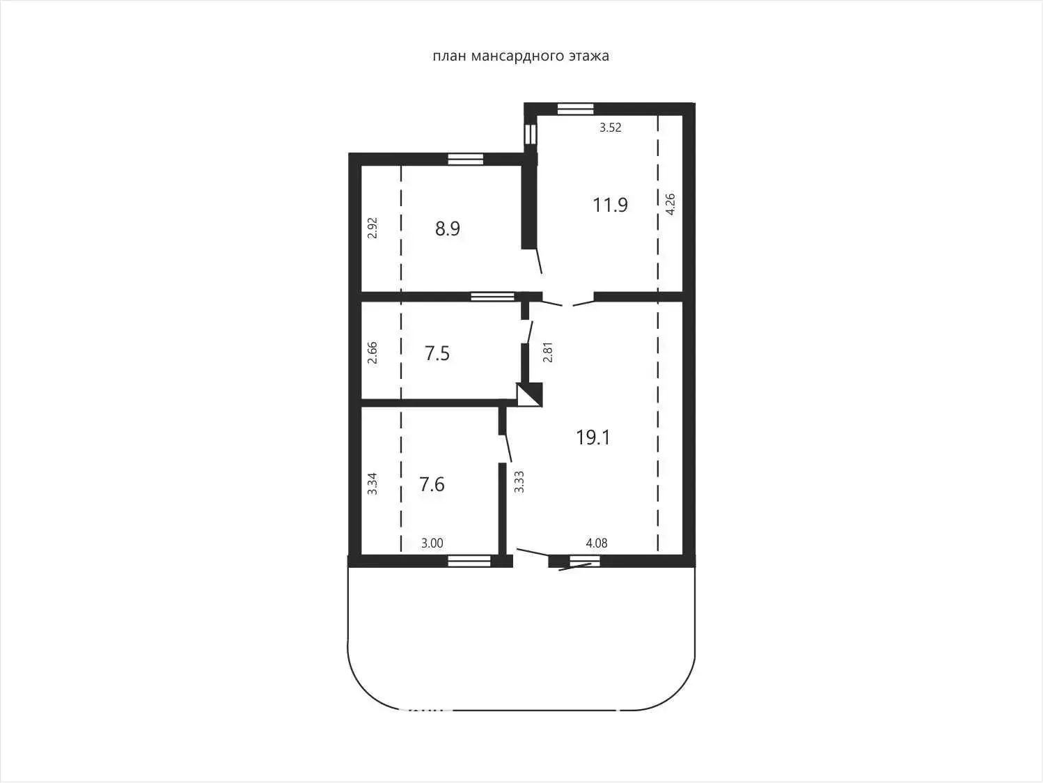Продажа 4-этажной дачи в Зеркальное Минская область, 59000USD, код 185728 - фото 48