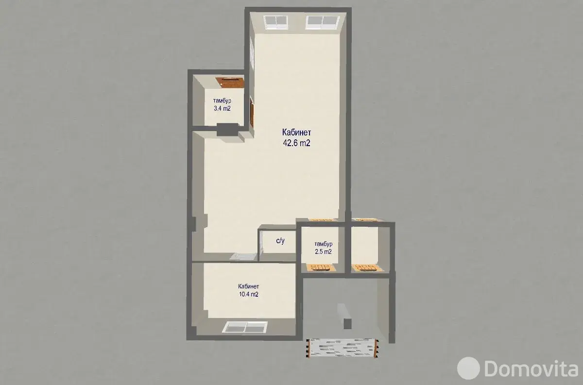 Купить офис на ул. Тимошенко, д. 8 в Минске, 322000BYN, код 10394 - фото 1