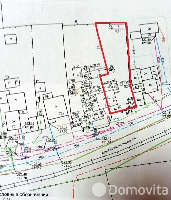 дом, Гомель, пер. Севастопольский 1-й, д. 78, стоимость продажи 32 557 р.