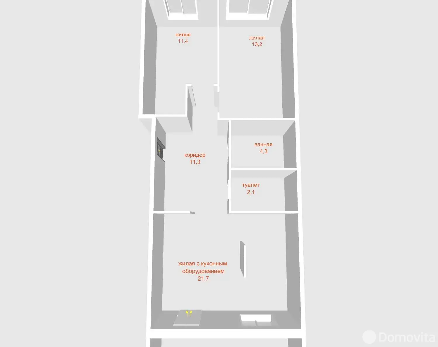 Купить комнату в Минске, ул. Олешева, д. 5, цена 40000 USD, код 7619 - фото 12