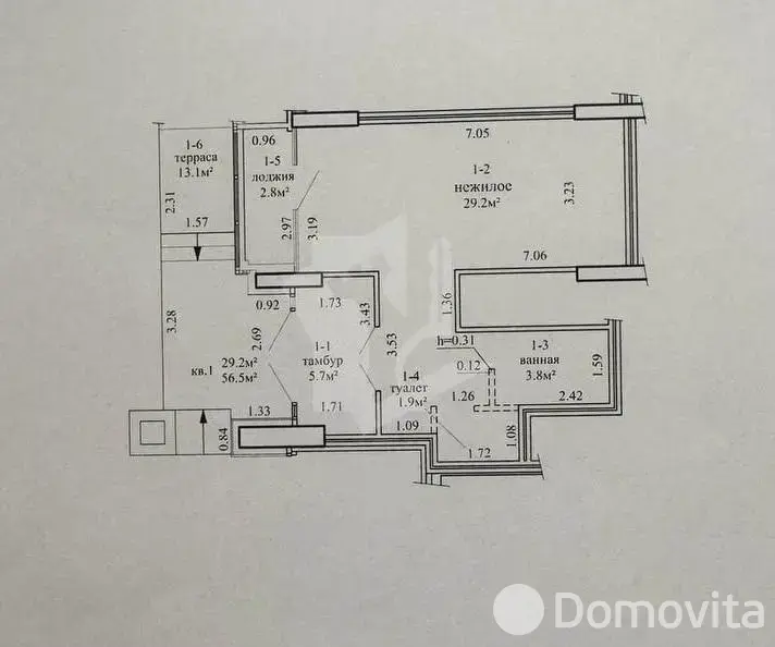 Снять офис на ул. Николы Теслы, д. 28 в Минске, 791BYN, код 17262 - фото 2