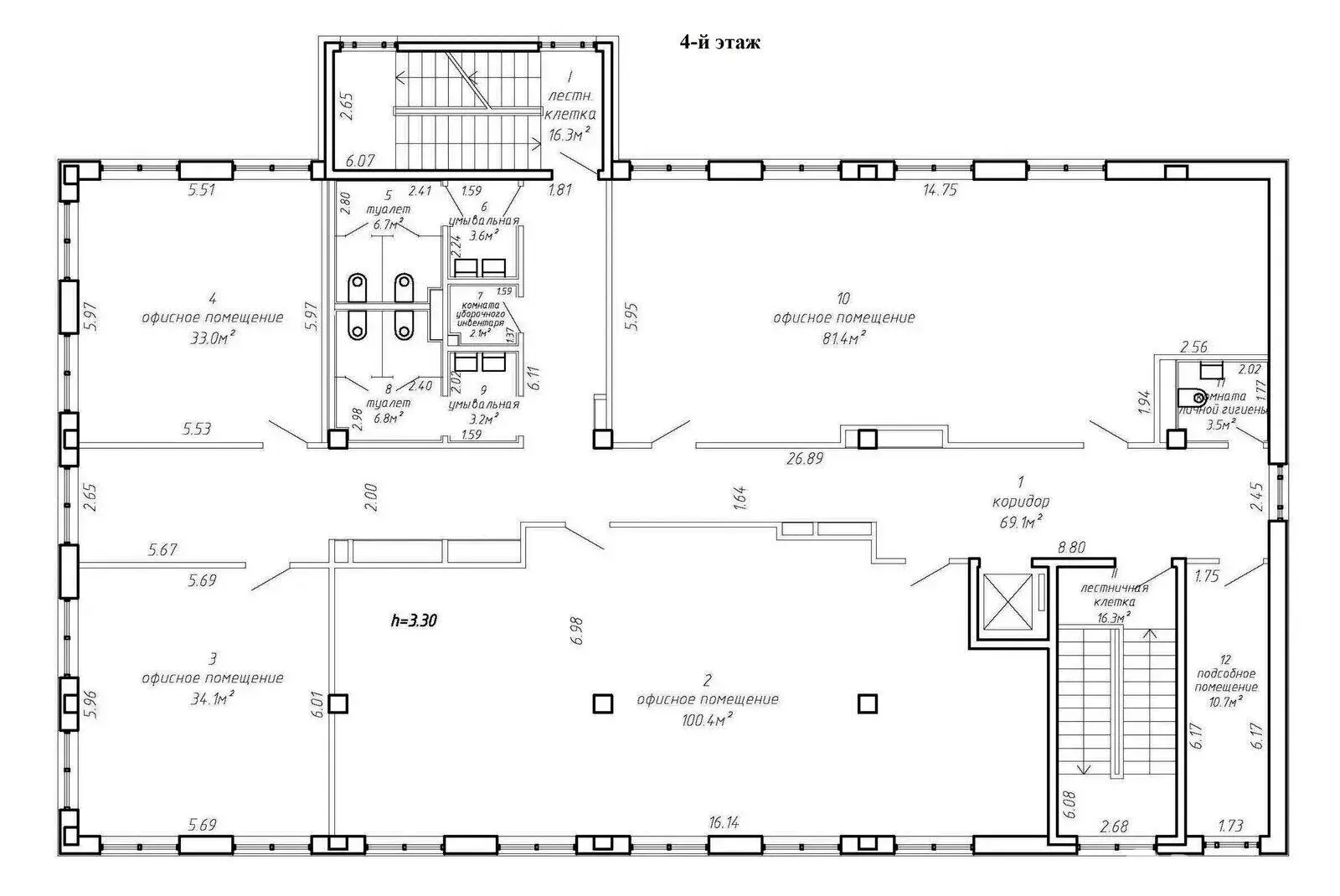 Купить офис на ул. Волгоградская, д. 6/А в Минске, 5750250USD, код 8340 - фото 24