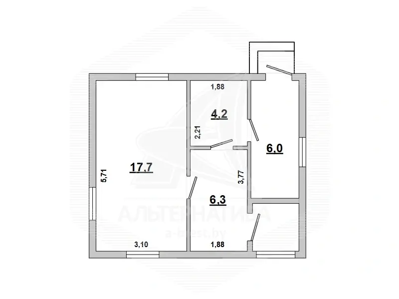 Купить 1-этажную дачу в Наш Восход Брестская область, 19000USD, код 162114 - фото 15