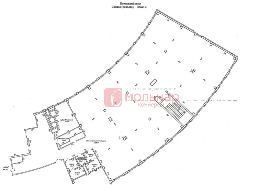 Снять офис на ул. Гурского, д. 44/1 в Минске, 24274BYN, код 13642 - фото 10