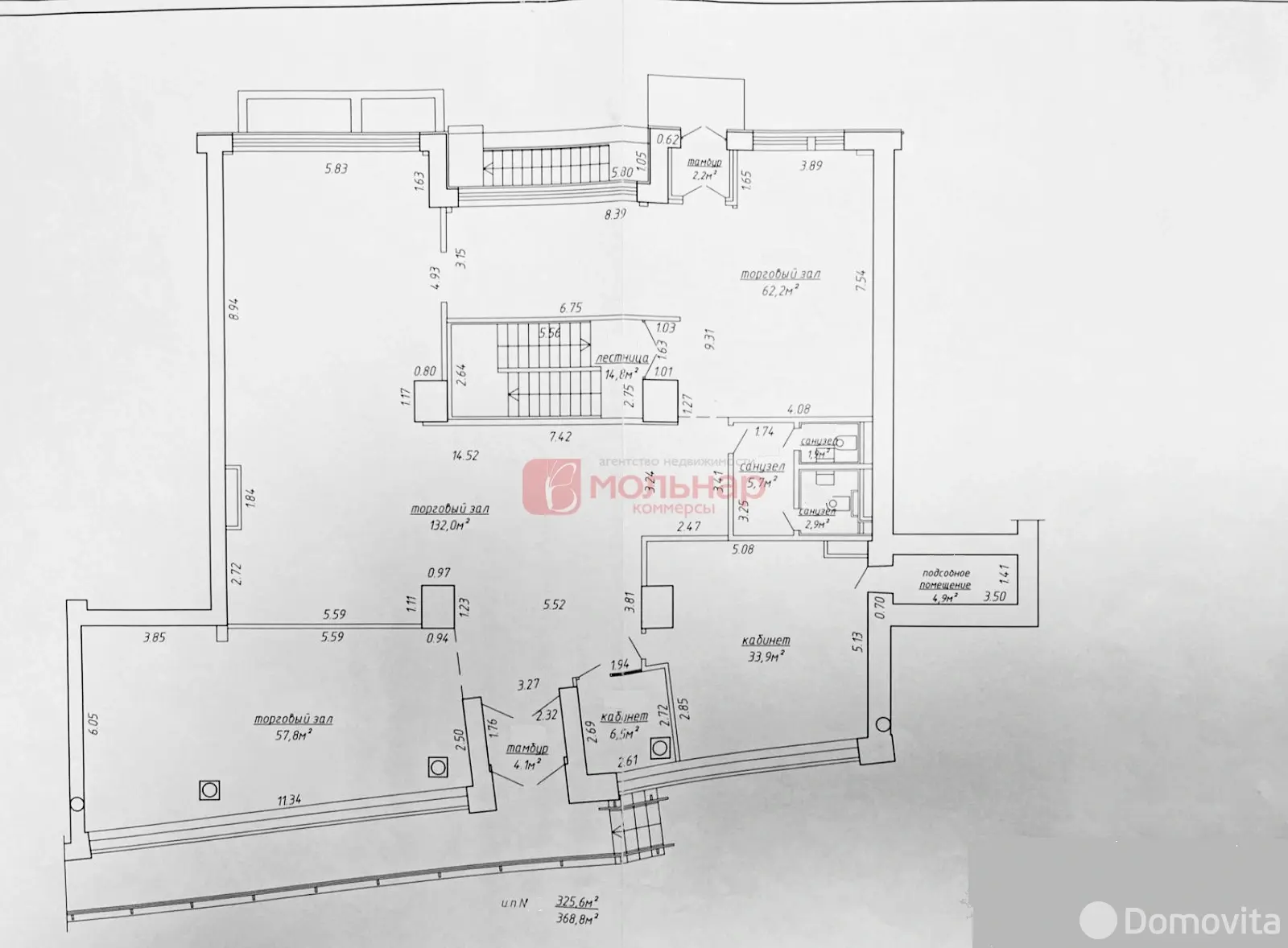Снять торговую точку на ул. Веры Хоружей, д. 19 в Минске, 3690EUR, код 966681 - фото 14