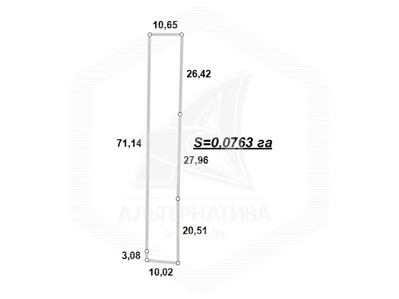 Купить земельный участок, 24.72 соток, Ставище, Брестская область, 10000USD, код 568697 - фото 15