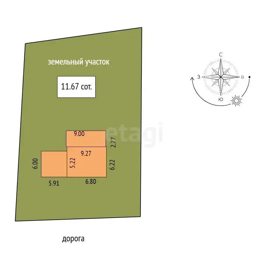 продажа дачи, Телепашня, д. 2/3