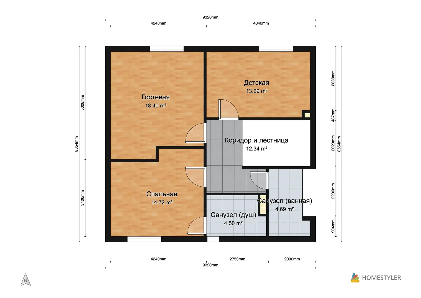 коттедж, Колодищи, ул. Кленовая Аллея, д. 39