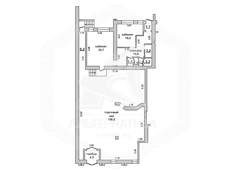Продажа торгового помещения в Бресте, 793422BYN, код 996537 - фото 11