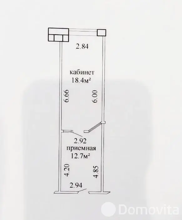 Купить офис на ул. Мележа, д. 5/1 в Минске, 34900USD, код 9162 - фото 2