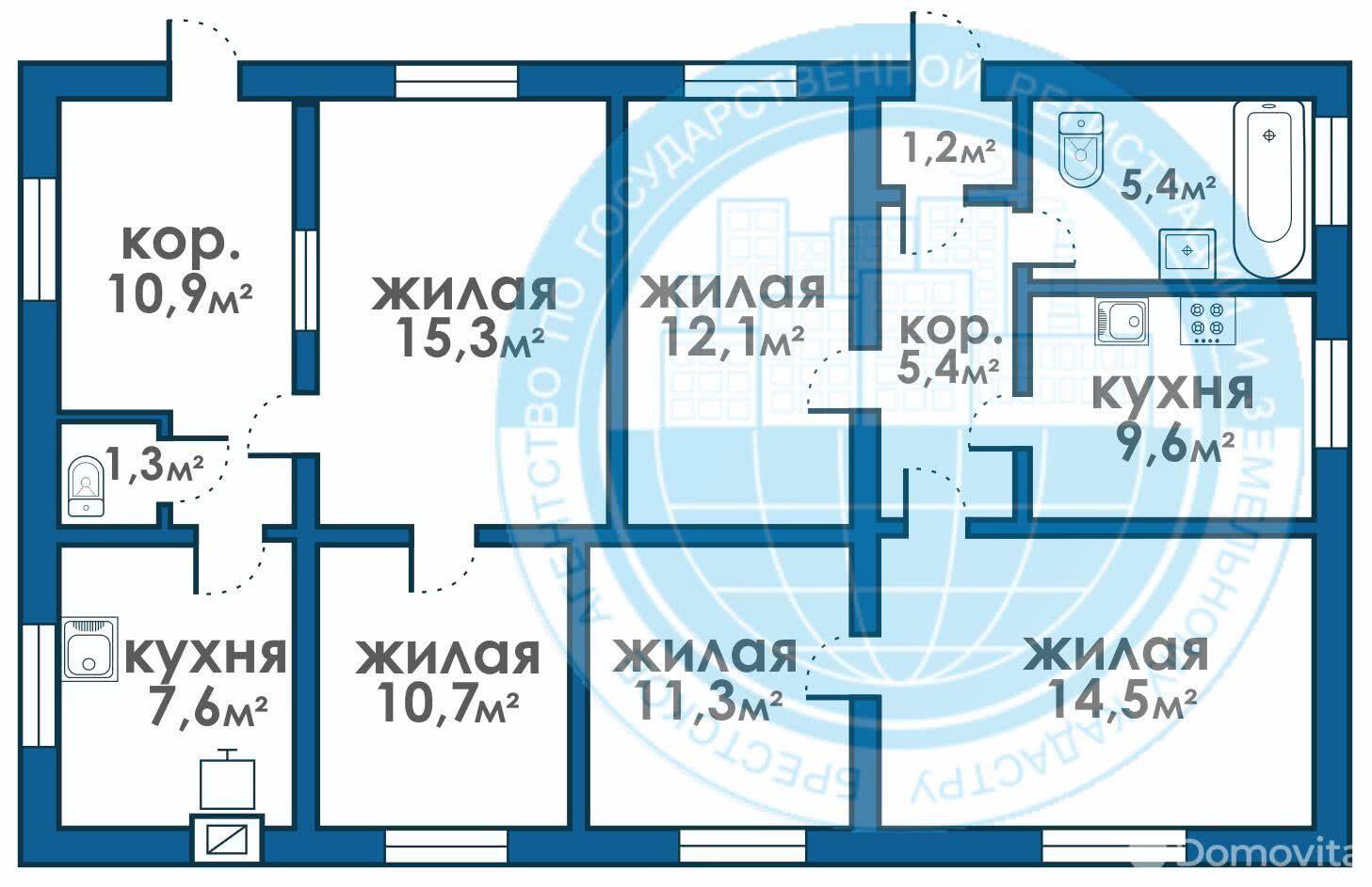 Продажа 1-этажного дома в Барановичах, Брестская область ул. Богдановича, д. 37, 59000USD, код 634696 - фото 2