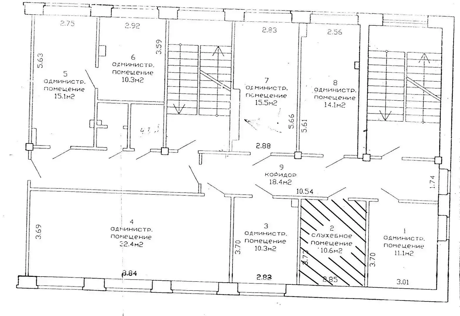 Снять офис на ул. Кропоткина, д. 91 в Минске, 1018EUR, код 15849 - фото 2