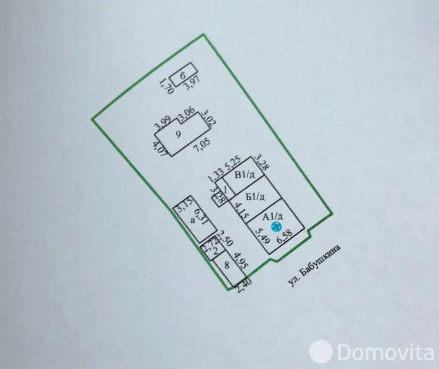 Цена продажи дома, Гомель, ул. Бабушкина, д. 5