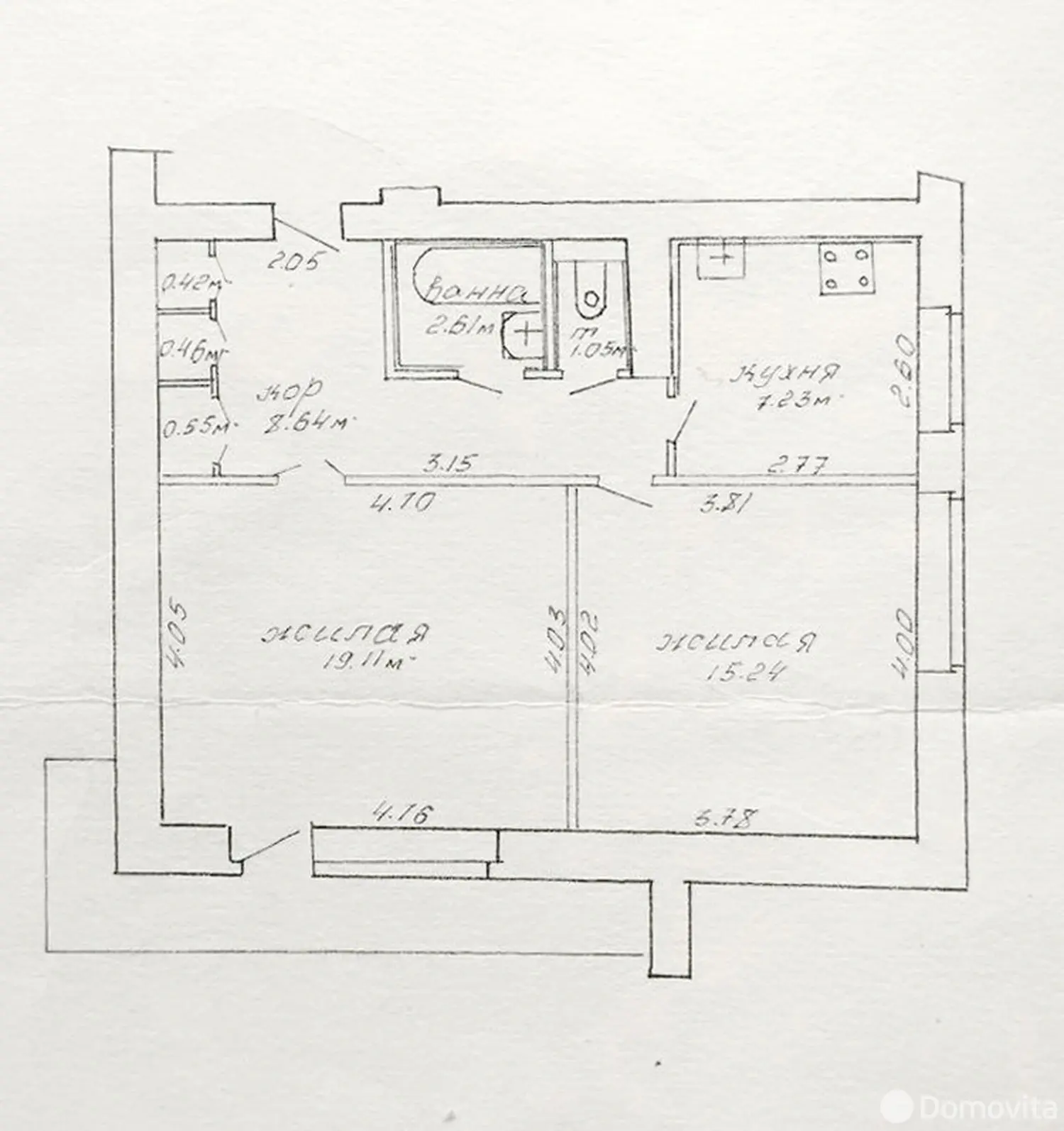 Снять 2-комнатную квартиру в Минске, ул. Мележа, д. 4, 400USD, код 148683 - фото 13