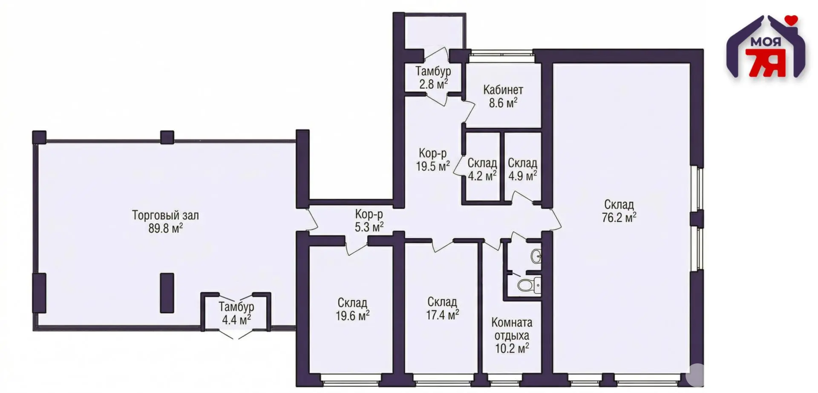 торговый объект, Минск, ул. Ландера, д. 2