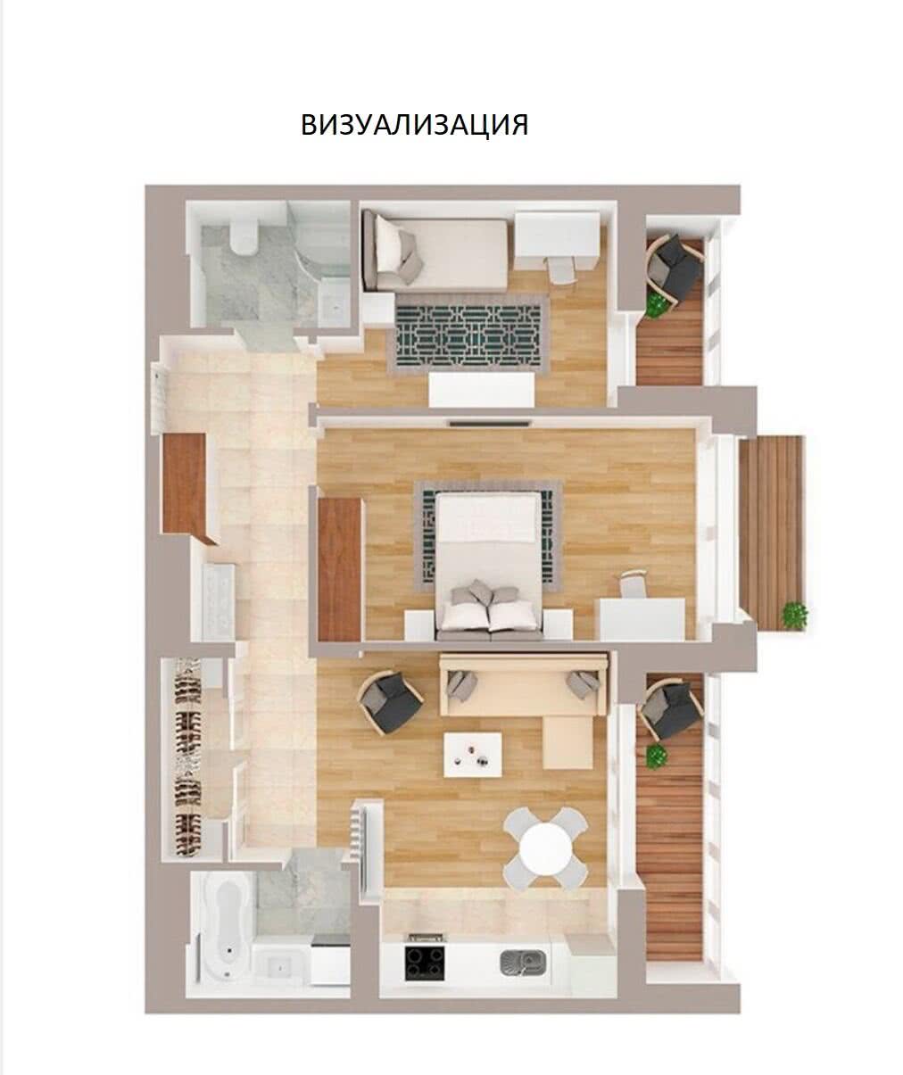 Купить 3-комнатную квартиру в Минске, ул. Братская, д. 9, 112000 USD, код: 1011160 - фото 5