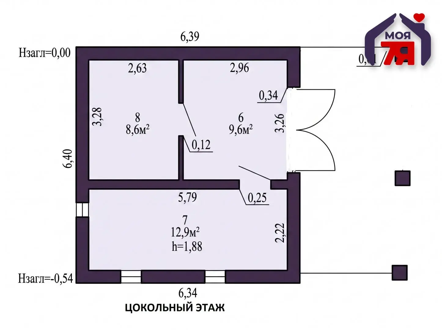 Продажа 2-этажной дачи в Родник д.Шаповалы Минская область, 49100BYN, код 186603 - фото 17