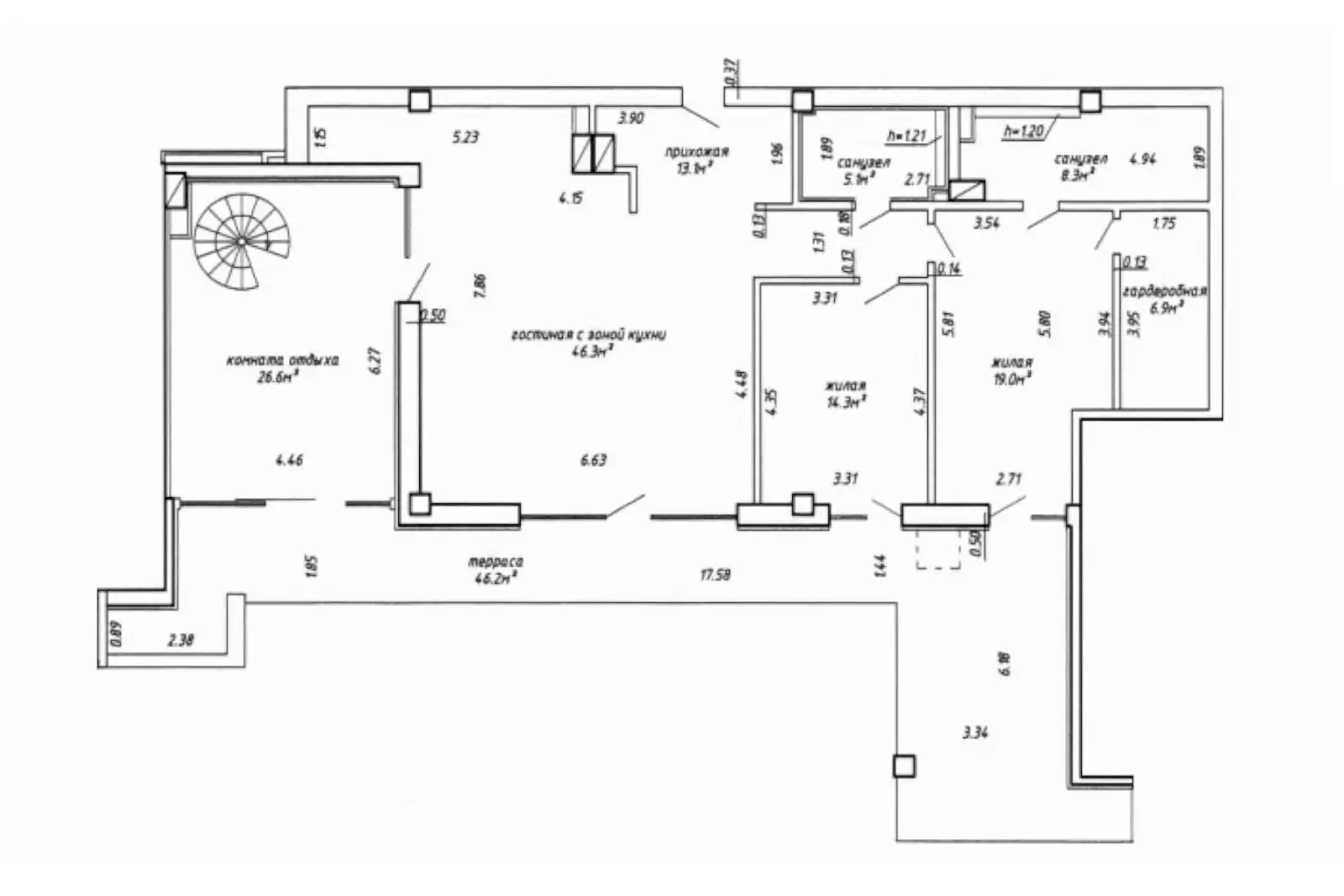 Снять офис на ул. Мясникова, д. 27 в Минске, 6000USD, код 15790 - фото 14