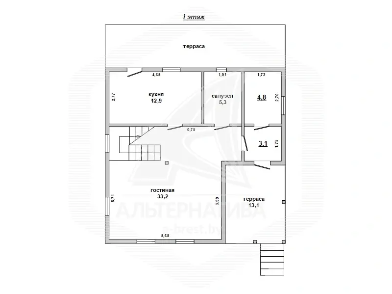 Купить 2-этажную дачу в Астра Гродненская область, 79000USD, код 168417 - фото 37